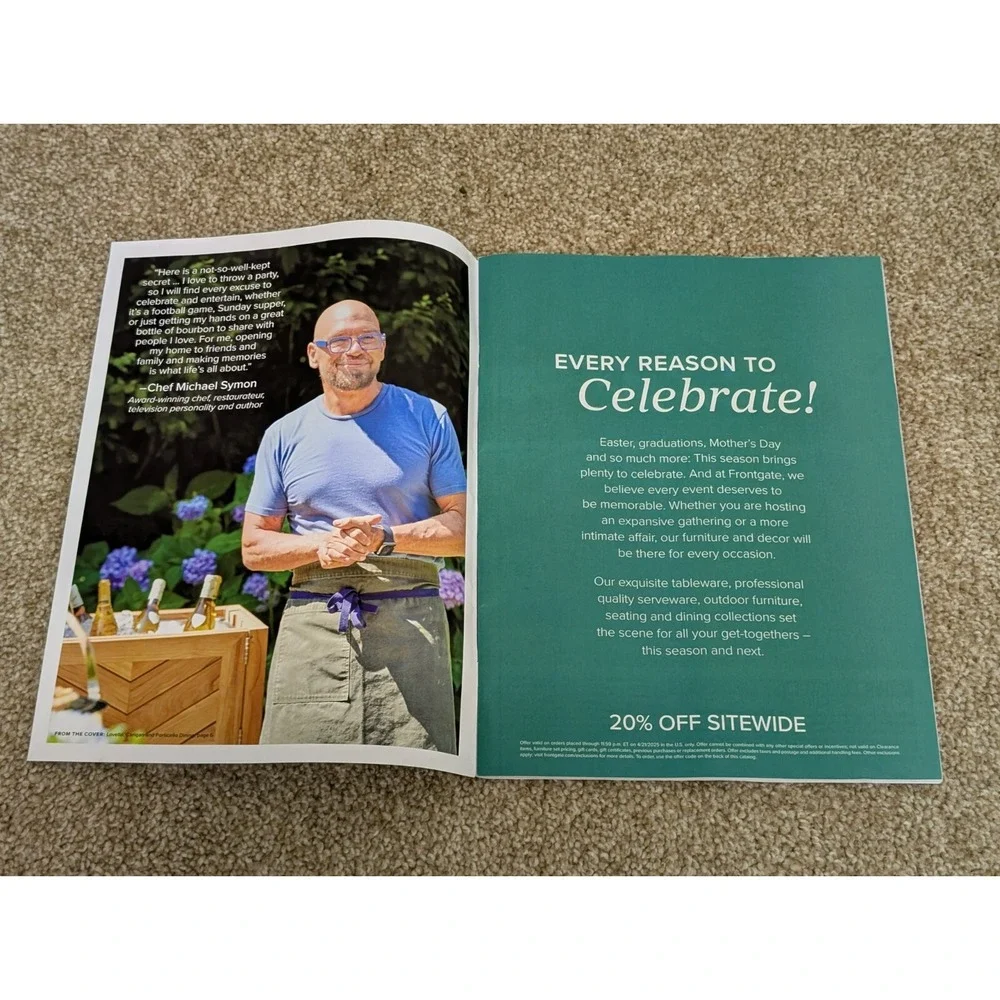Frontgate Catalog April 2025 Look Book Interior & Outdoor Furniture Decor Design
